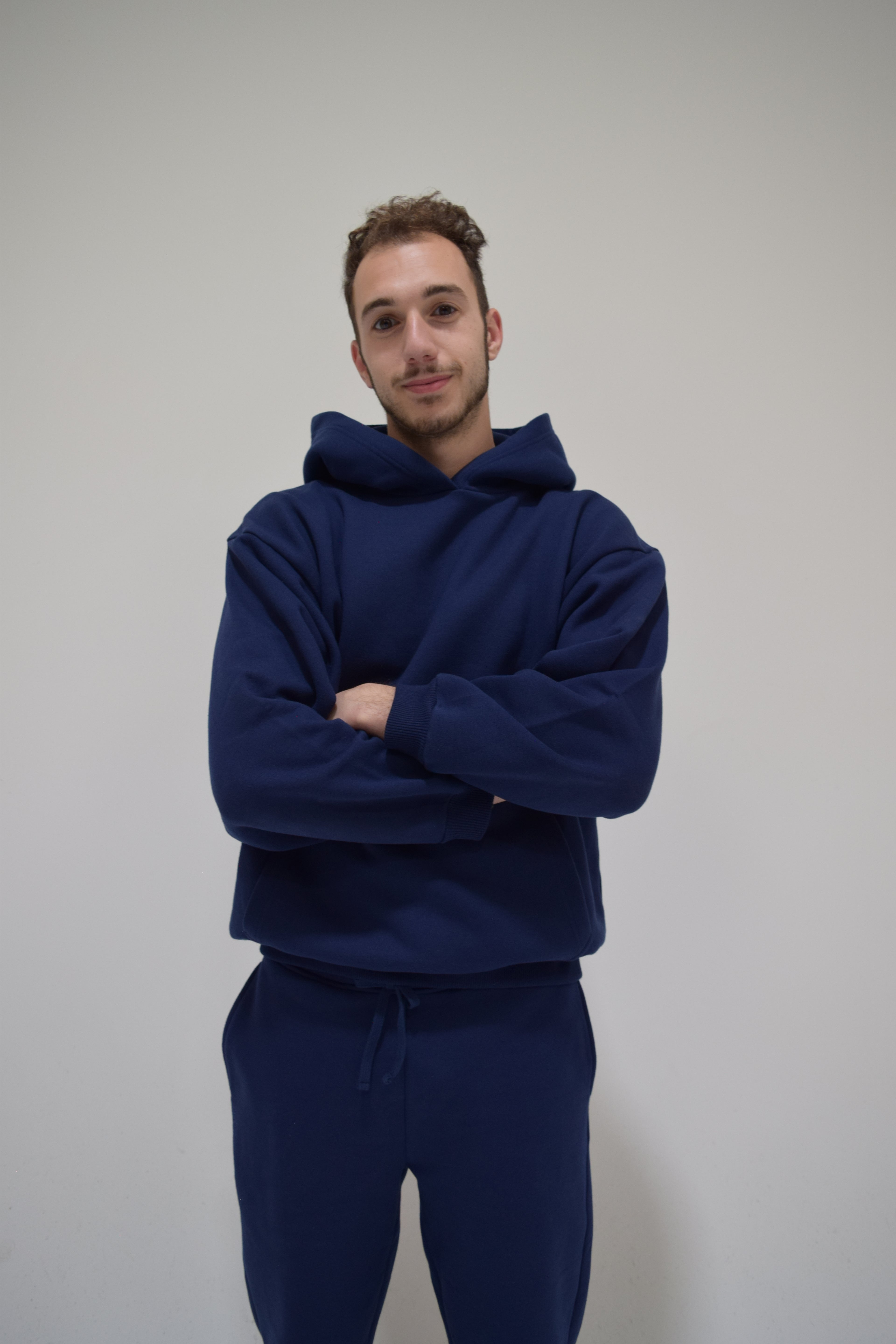 Oversized Hoodie - Navy