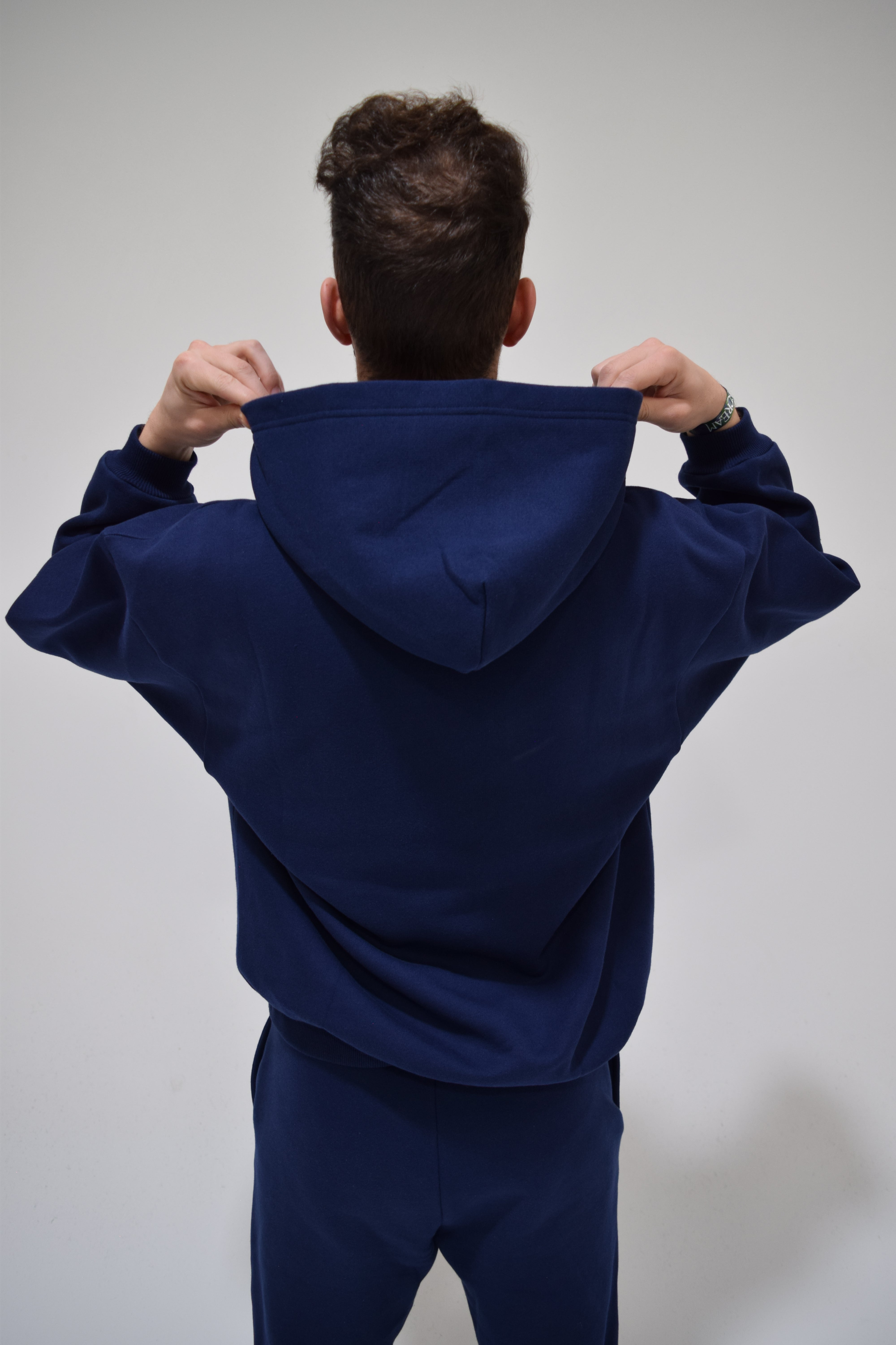 Oversized Hoodie - Navy – Collection Zero
