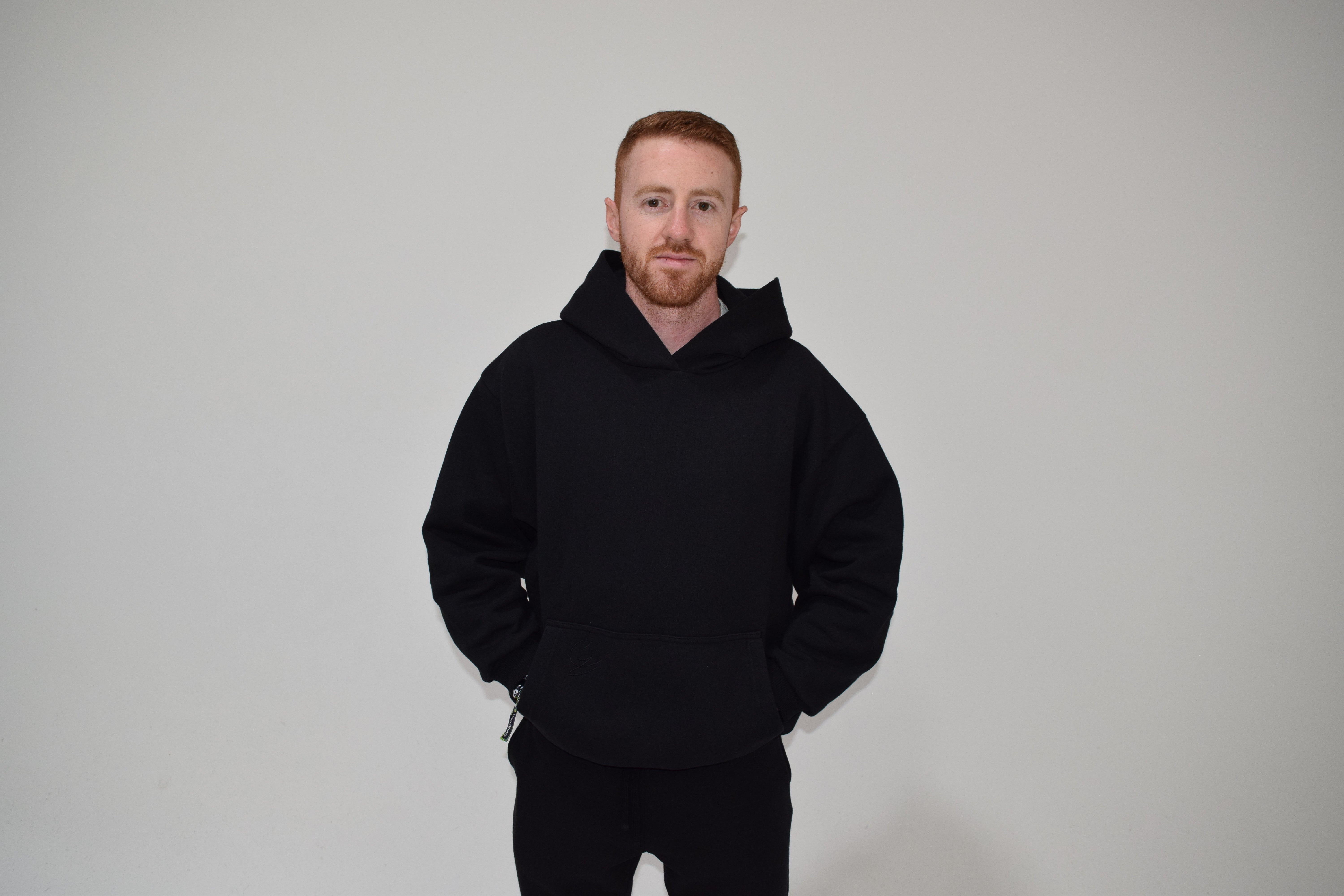 Oversized Hoodie - Black – Collection Zero