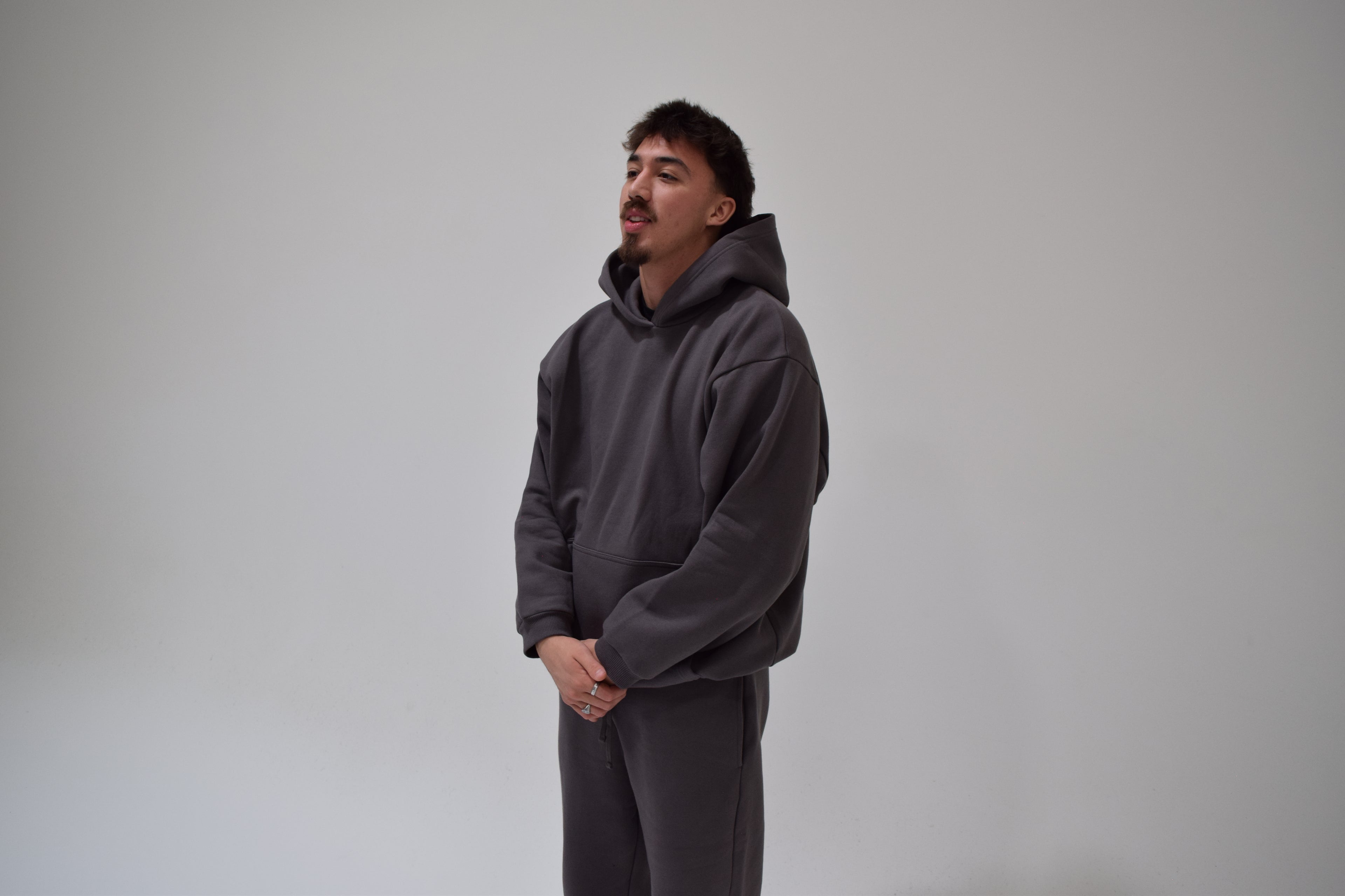 Oversized Hoodie - Taupe