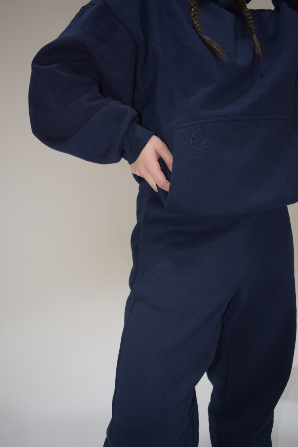 Oversized Sweats - Navy