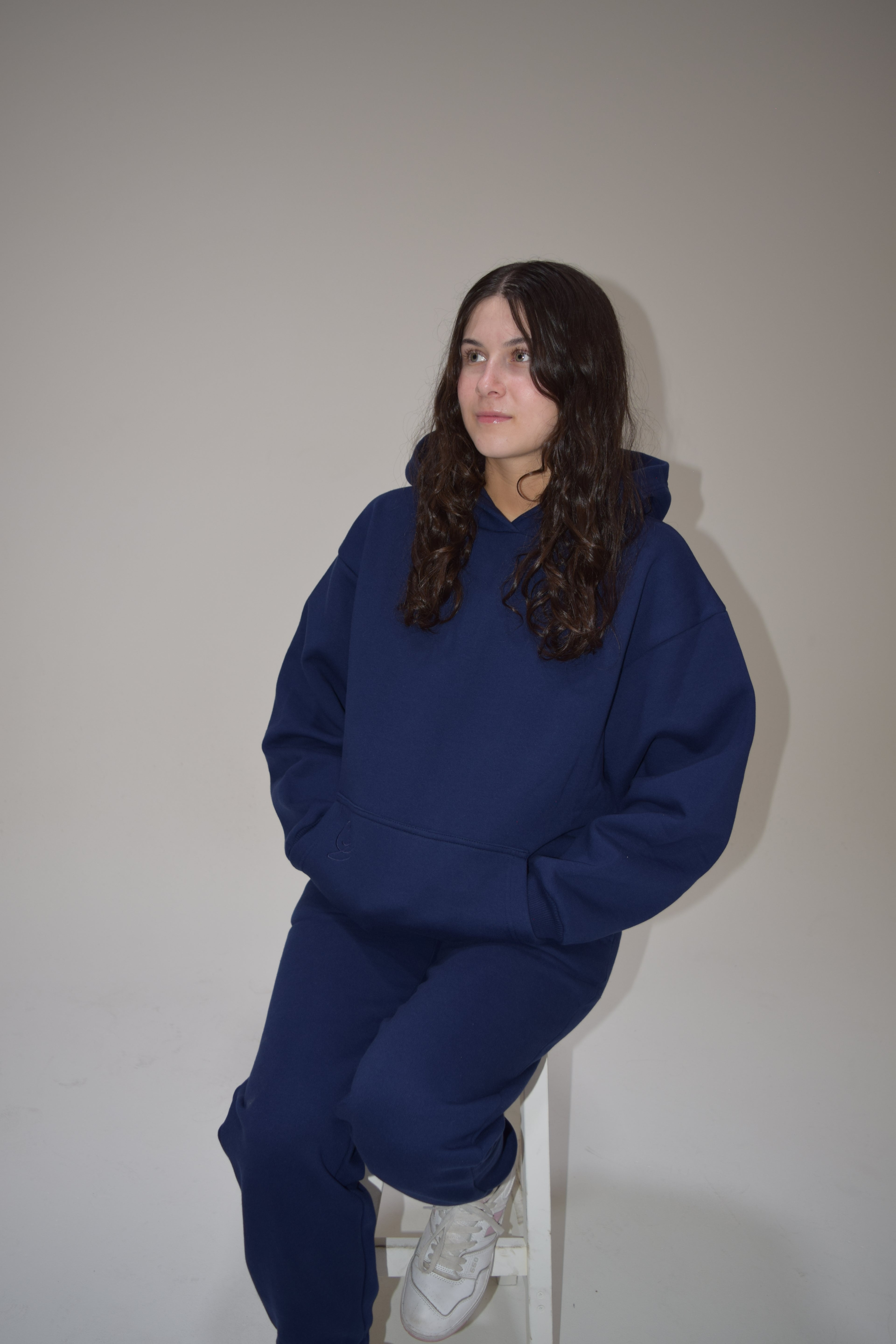 Oversized Sweats - Navy