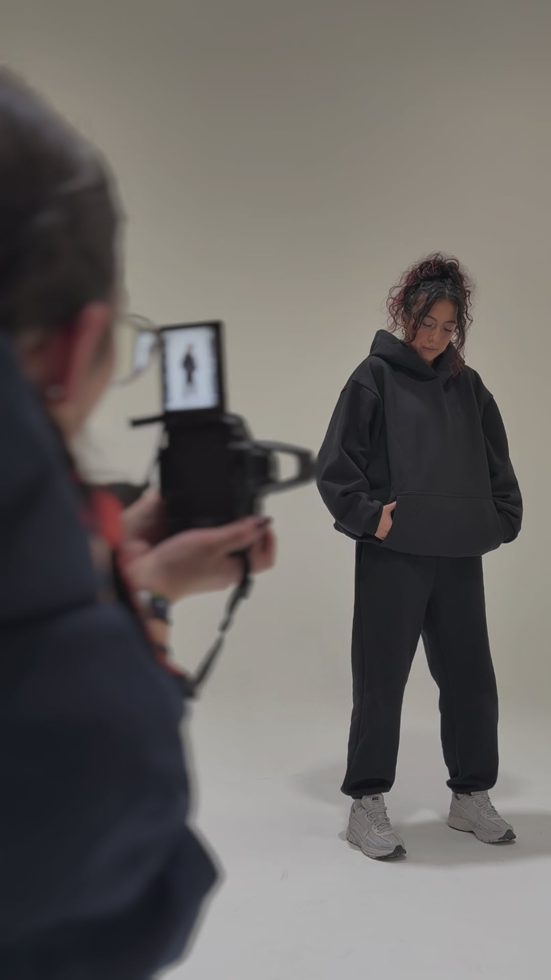 Oversized Hoodie - Black